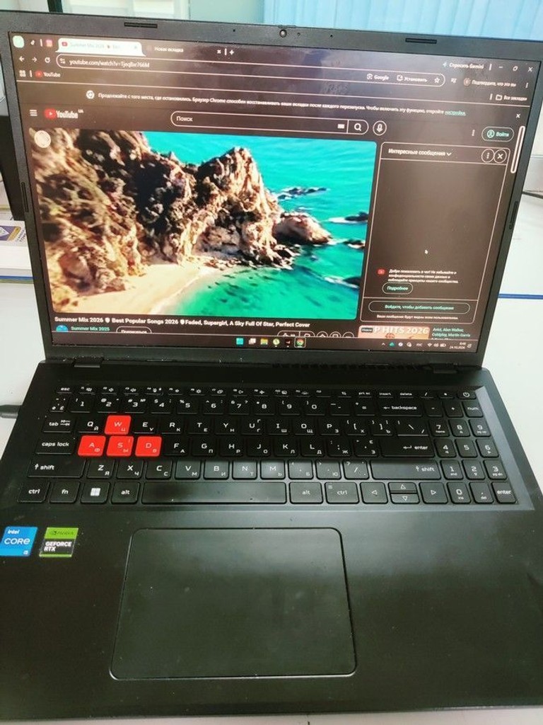 Розпродаж Acer 15/core i5-13420h ddr5/16gb ddr5/hdd *відсутній/ssd 512 gb/geforce rtx3050 6gb, продавець Техноскарб