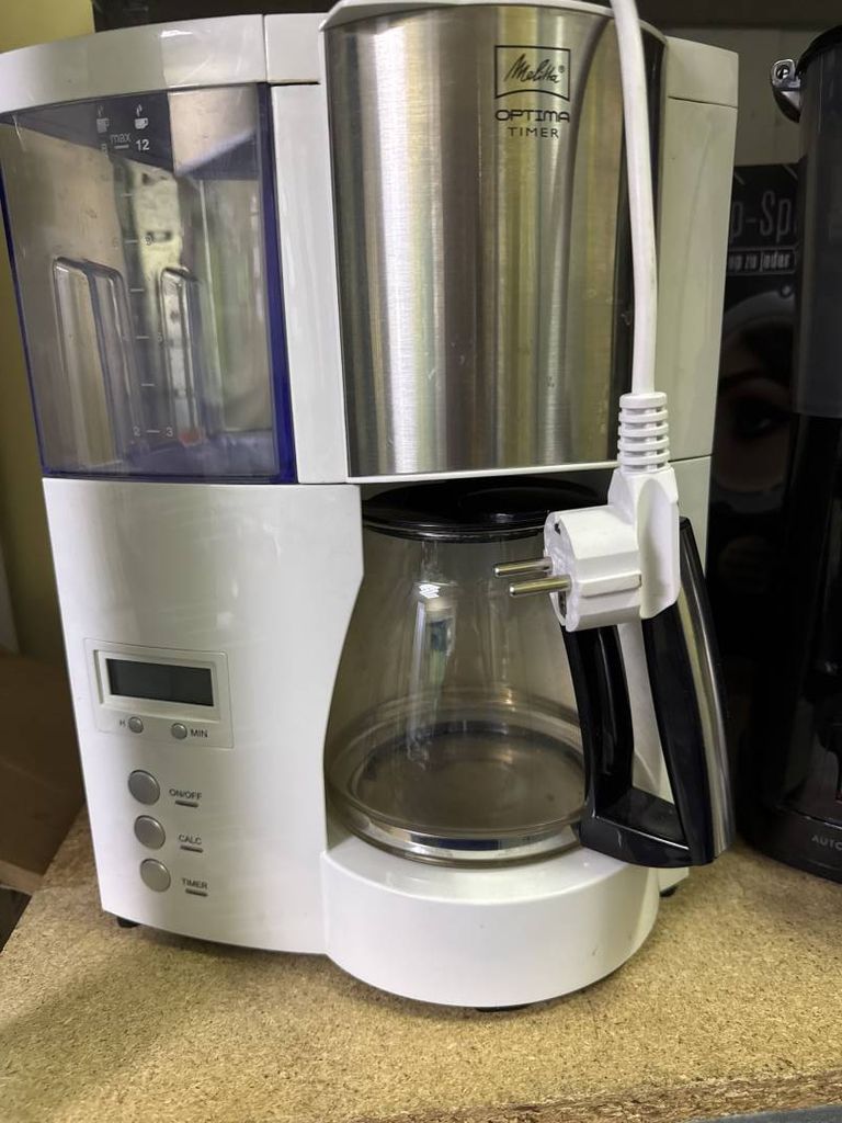 Купить Melitta Optima Timer White Б/У