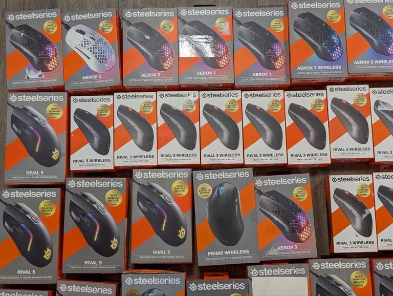 Миша. Лот мішок Steel Series 47 штук. Під відновлення. (Вживані) Код:null. Зображення 4