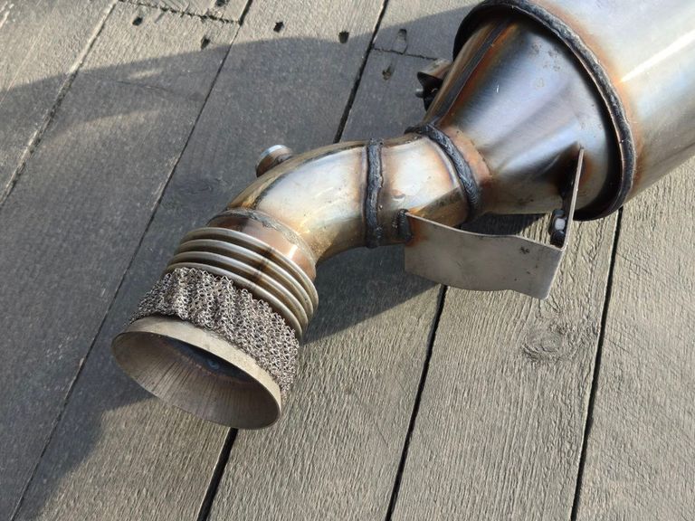 Каталітичний нейтралізатор. Сажовий фільтр DPF, для Mercedes Sprinter 3.0L Код:null. Изображение 5