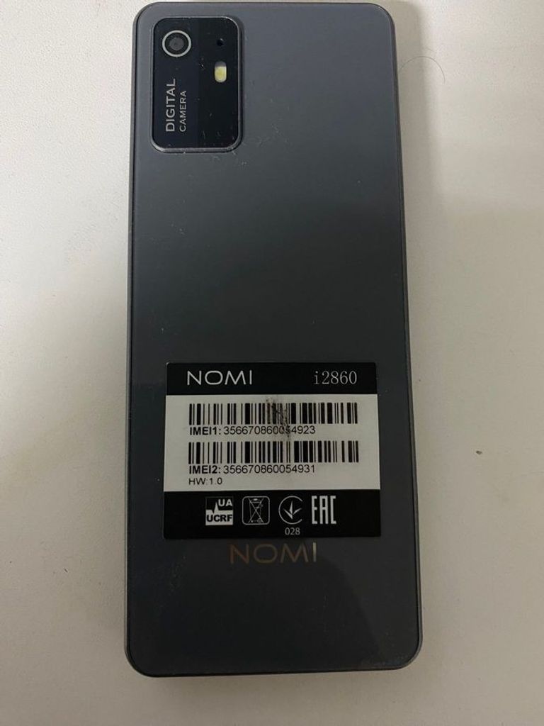 Объявление Nomi i2860 Б/У