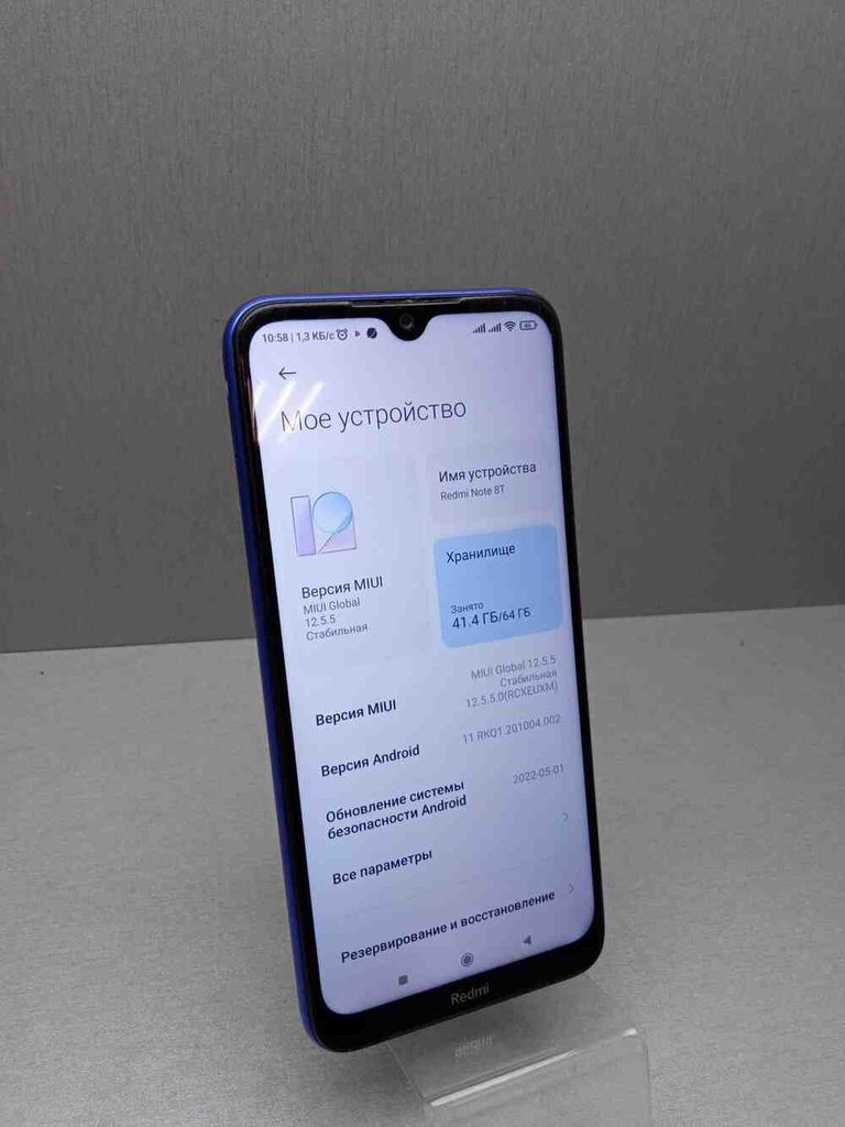 Купити Xiaomi redmi note 8t 4/64gb Б/У