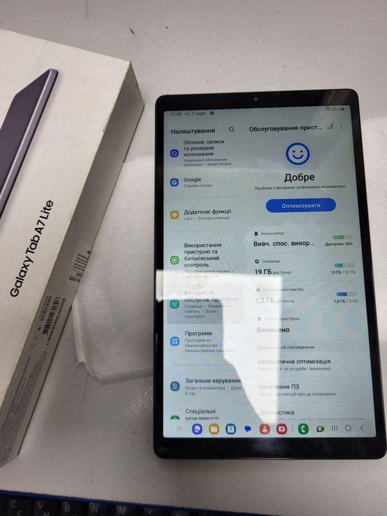 Купити Samsung galaxy tab a7 lite 3/32gb Б/У