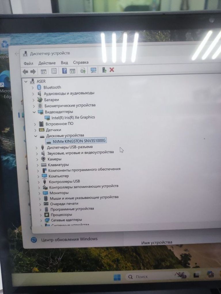 Acer 13/core i5-1335u ddr5/8gb ddr3/hdd *відсутній/ssd 1000 gb/*інтегрована Код:01-200750491. Изображение 6