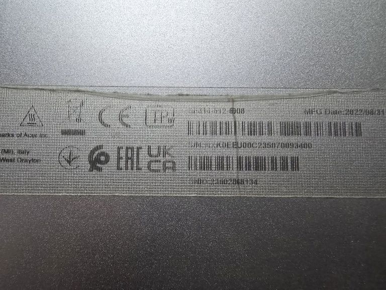 Дешиво Acer 14/core i5-1240p ddr5/16gb ddr4/hdd *відсутній/ssd 500 gb/*інтегрована с ломбарда