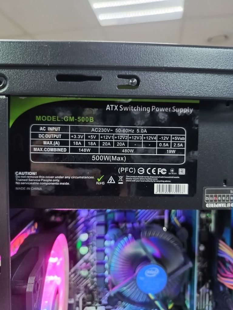 Дешиво Пк intel core i3-10100f/ram 8 gb/hdd 1000 gb/ssd відсутній/nvidia gtx 1650 (geforce) 4gb gddr5 128bit с ломбарда