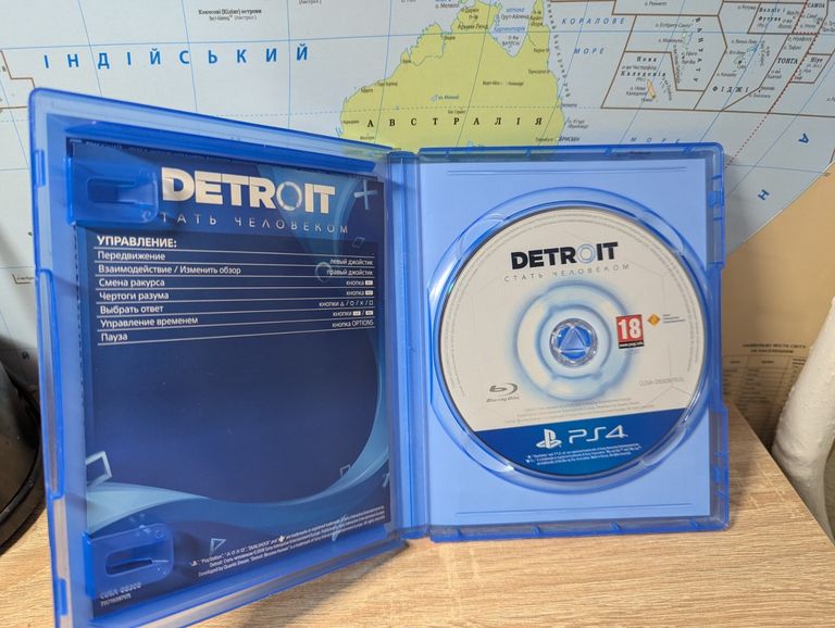 Объявление  Detroit для Sony PS 4 (Slim,Pro,Fat) Б/У