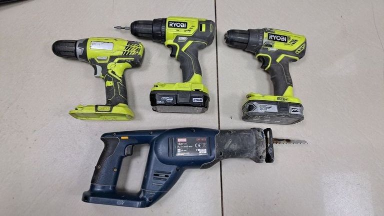 Объявление Ryobi r18dd3 + crp-1801/d Б/У