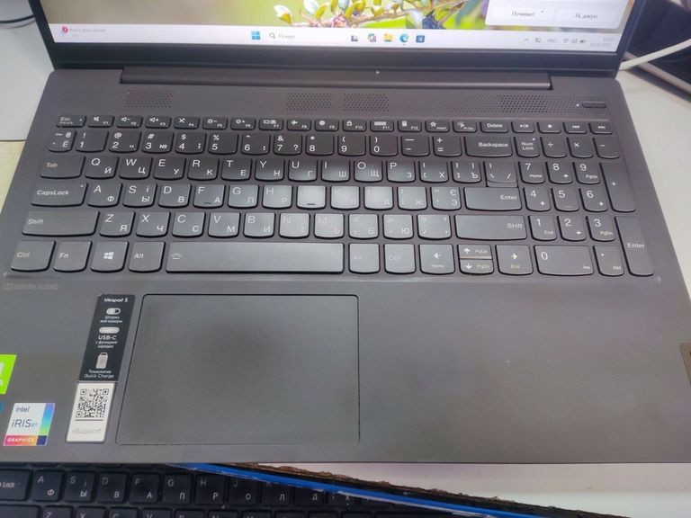 Дешиво Lenovo 15/core i5-1135g7 ddr4/16gb ddr4/hdd *відсутній/ssd 500 gb/geforce mx450 2gb с ломбарда