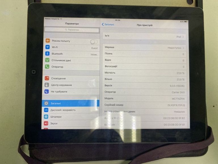 Купити Apple ipad 2 wifi a1396 32gb 3g Б/У