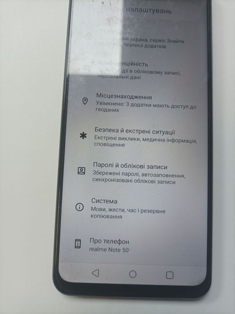 Дешево Realme note 50 3/64gb з ломбарду