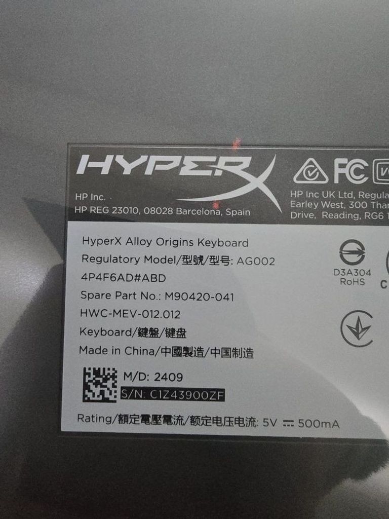 Купить Hyperx alloy origins Б/У