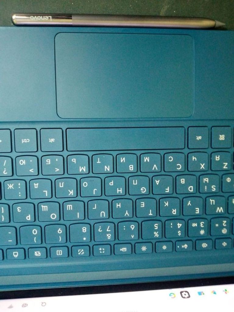 Lenovo Yoga Tab Plus 16/256GB WiFi Tidal Teal + Keyboard + Pen (ZAEG0008) Код:01-200830240. Изображение 5