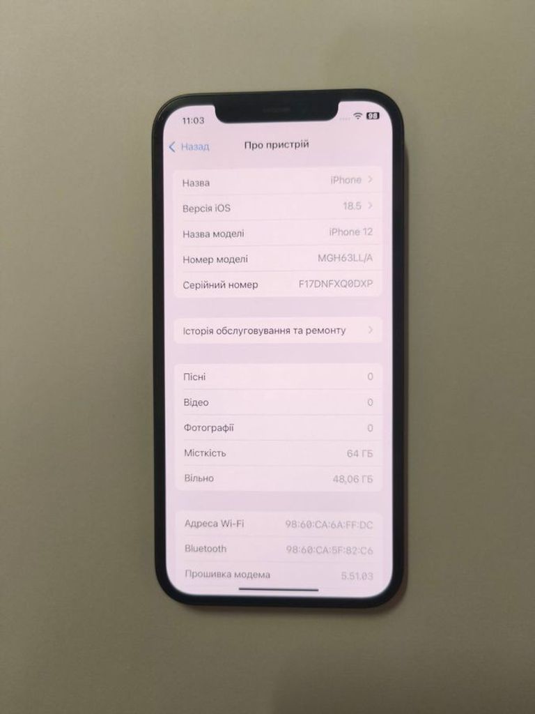 Дешиво Apple iPhone 12 64GB (PRODUCT)RED с ломбарда
