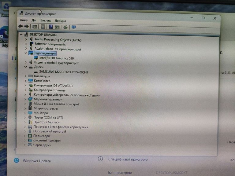 Пк intel core i5-6500/ram 8 gb/hdd відсутній+відсутній/ssd 128 gb+відсутній/інтегрована Код:01-200889452. Изображение 8