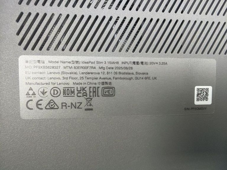 Распродажа Lenovo 15/core i5-12450h ddr5/16gb ddr5/hdd *відсутній/ssd 500 gb/*інтегрована, продавец Техноскарб