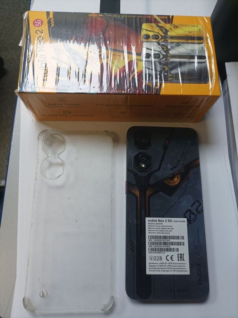 Купить Zte nubia neo 2 5g 8/256gb Б/У