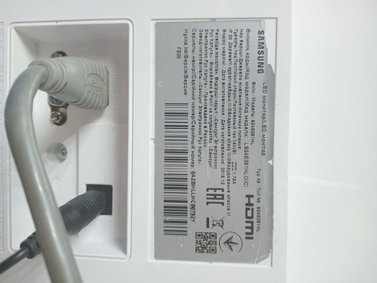 Розпродаж Samsung S24E391HL (LS24E391HLO/CI), продавець Техноскарб