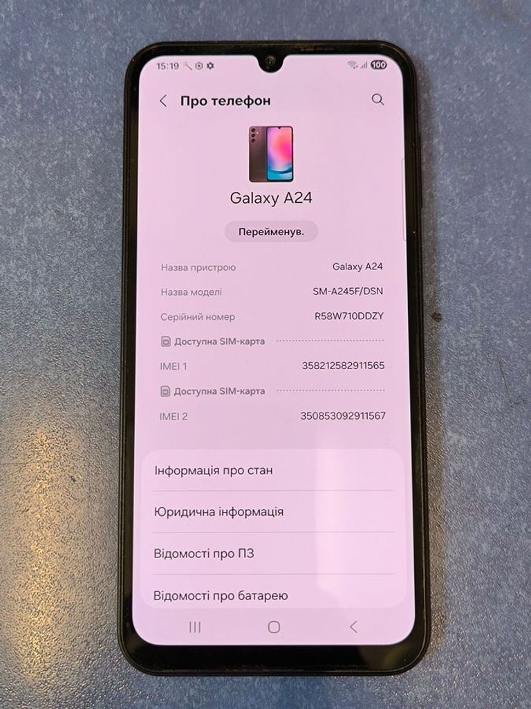 Samsung galaxy a24 sm-a245f 6/128gb Код:01-200912558. Зображення 6