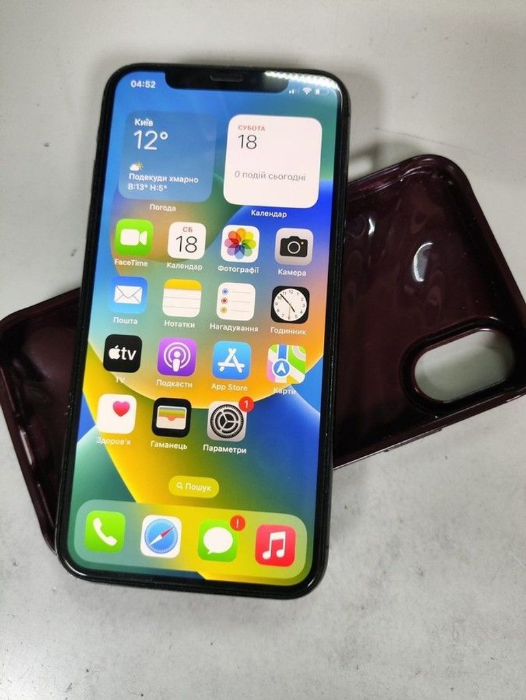 Оголошення Apple iphone x 256gb Б/У