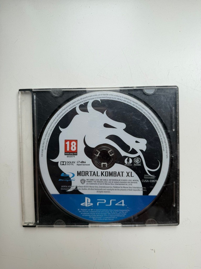 Купити Mortal Kombat XL для PS4 Б/У