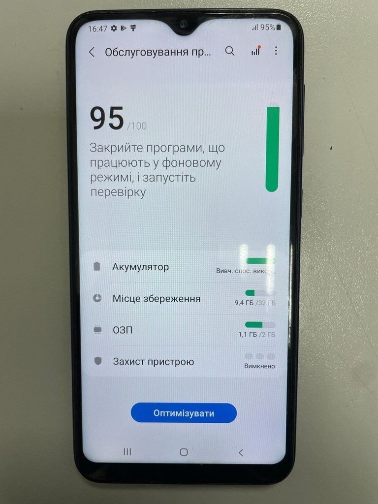 Дешево Samsung a105f galaxy a10 2/32gb з ломбарду