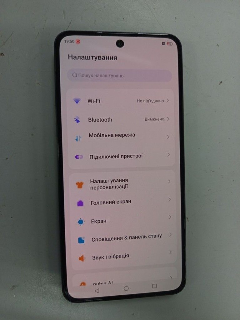 Оголошення Zte Nubia Neo 3 GT 5G 12/256GB Gray Б/У
