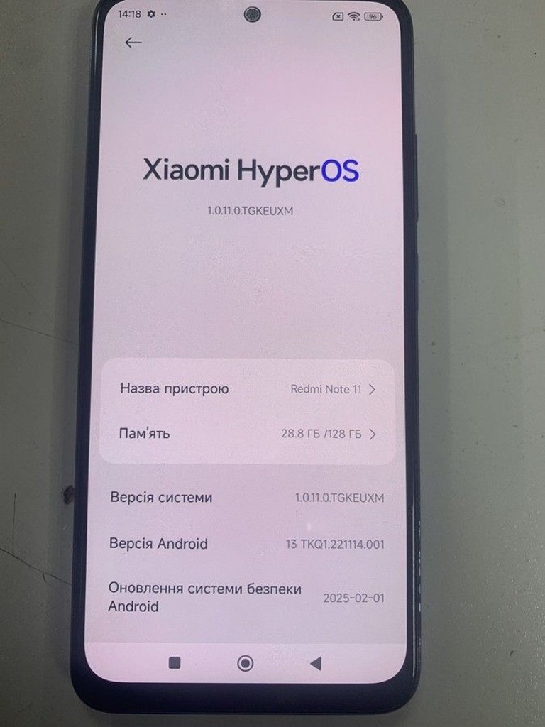 Дешево Xiaomi redmi note 11 6/128gb з ломбарду