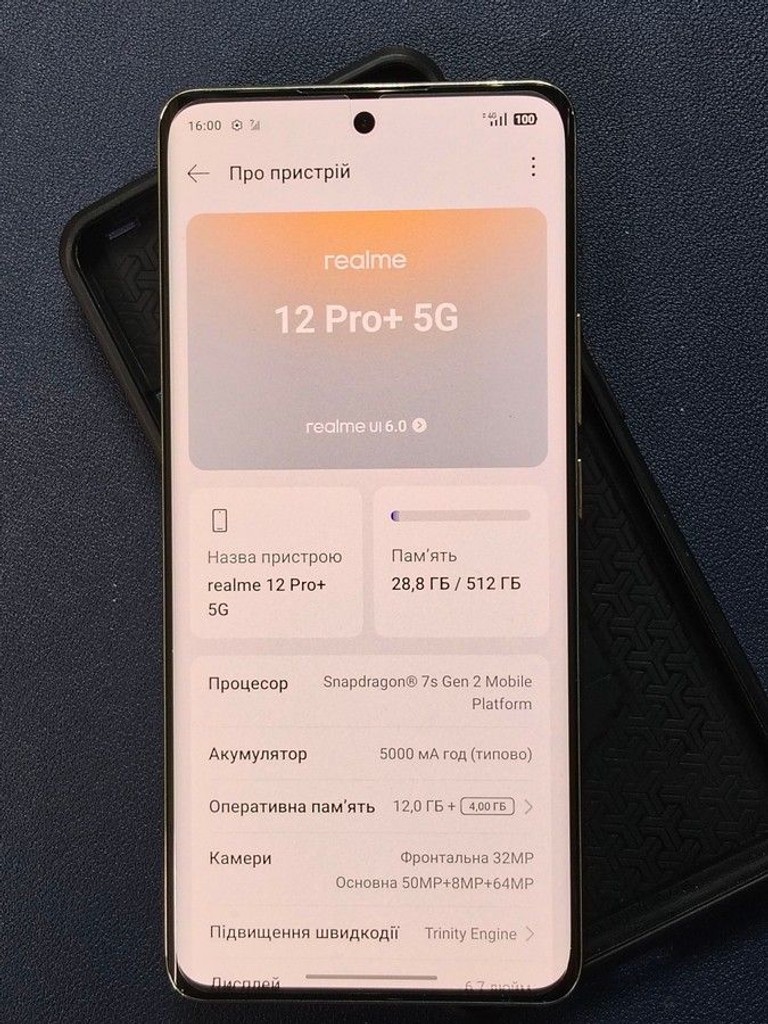 Дешиво Realme 12 pro+ 12/512gb с ломбарда
