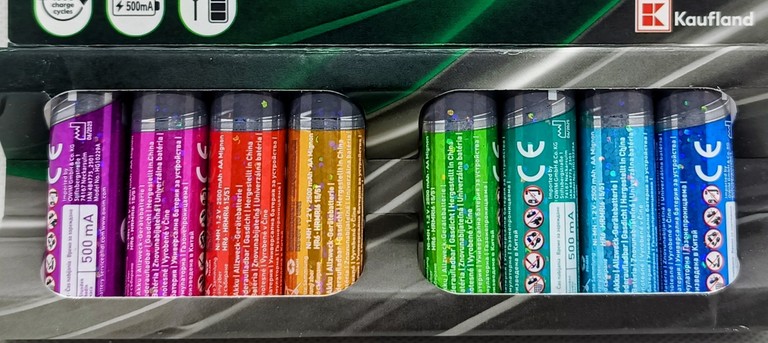 Оголошення Switch On AA 2500 mAh (8 шт.)  Б/У