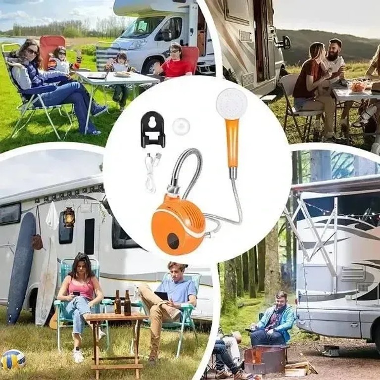 Camping shower 2 м шланг Код:null. Изображение 10