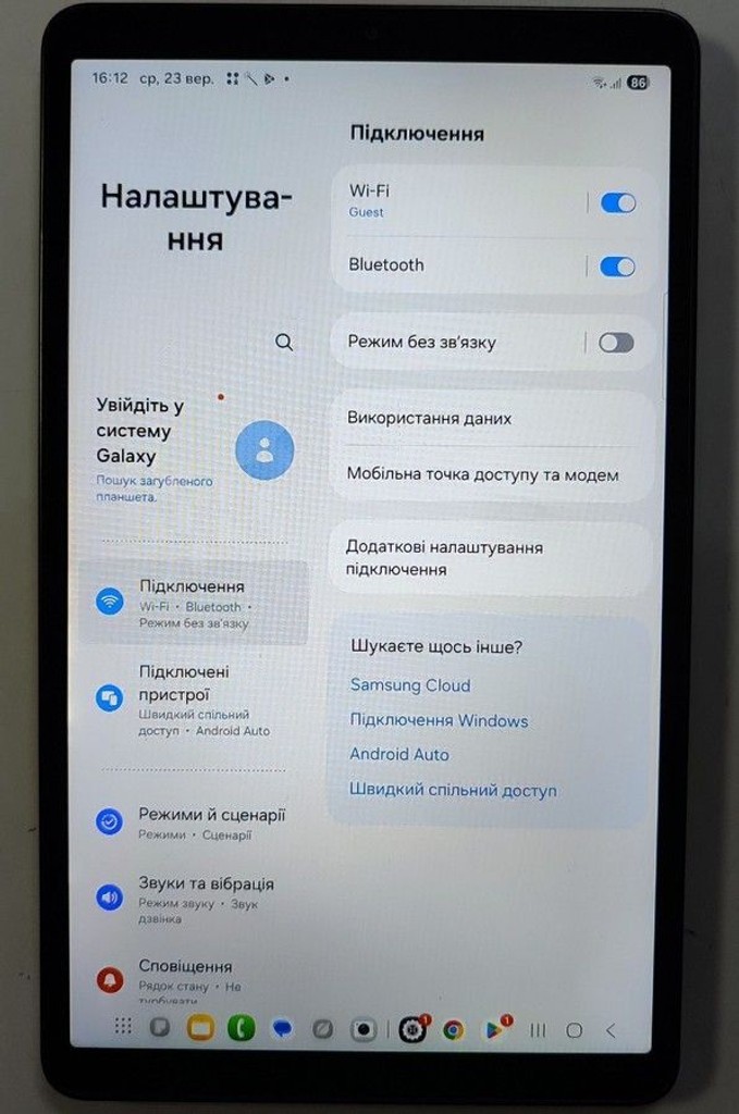 Samsung galaxy tab a9 4/64gb wi-fi Код:01-201130295. Зображення 5