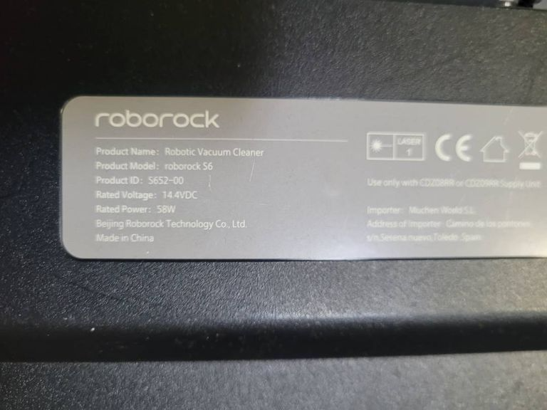 Roborock Vacuum Cleaner S6 black