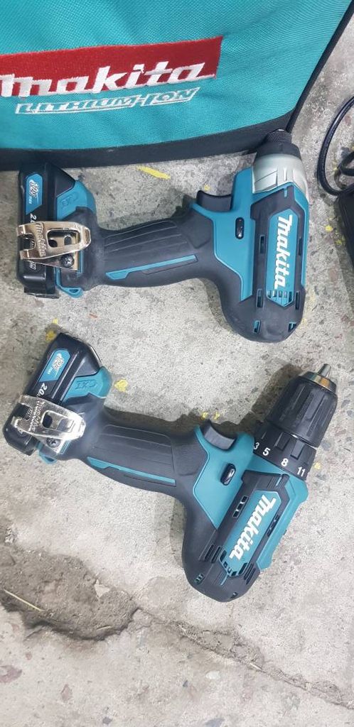 Makita clx224sa шур df333d + гайк td110d + 2акб 10,8v 2ah + зу