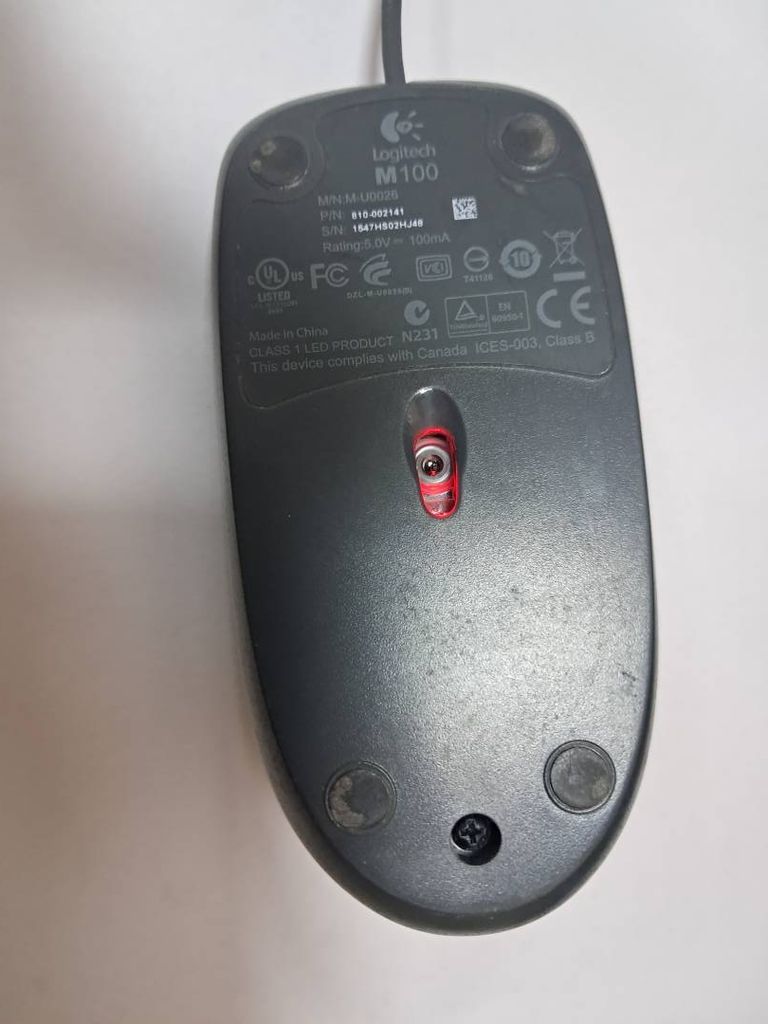 Оголошення Logitech m100 Б/У