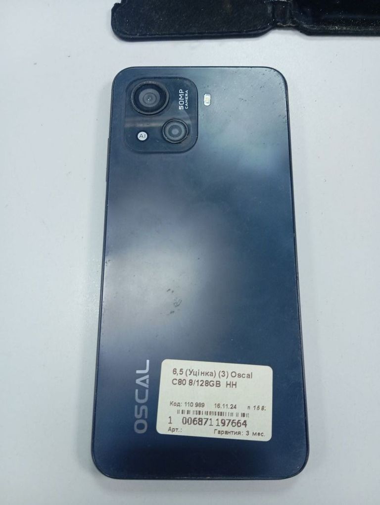 Купить Blackview Oscal C80 8/128GB Black Б/У