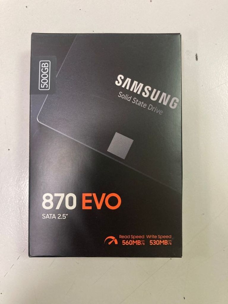 Купить Samsung SSD 870 EVO 500 GB (MZ-77E500BW) Б/У