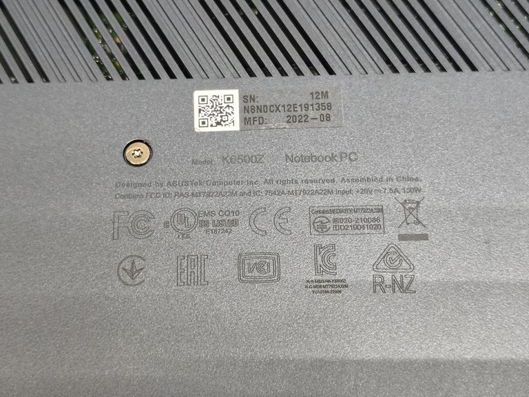 Asus 15/core i5-12500h ddr5/16gb ddr5/hdd *відсутній/ssd 512 gb/geforce rtx3050 4gb Код:01-200770135. Изображение 11