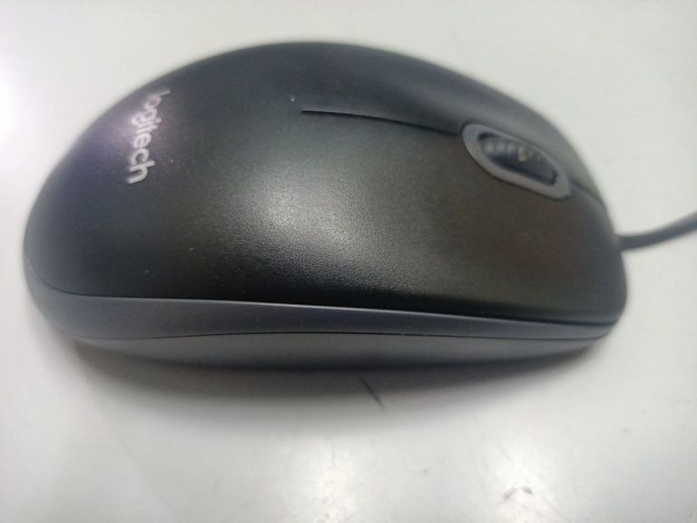 Объявление Logitech b100 optical mouse Б/У