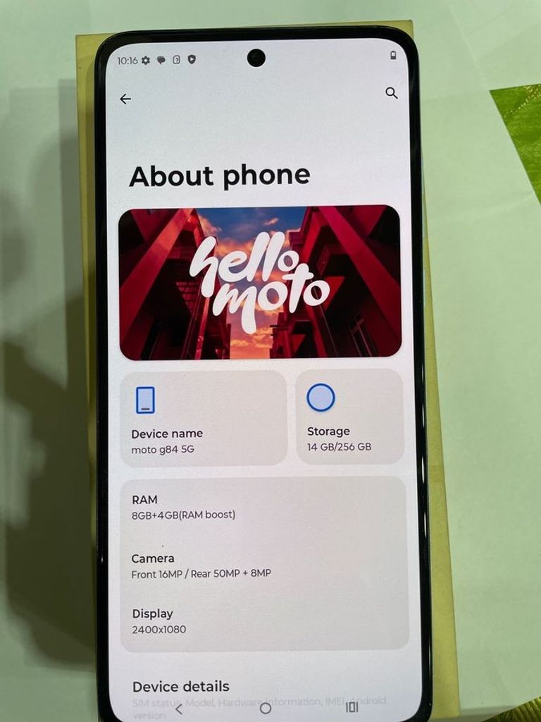 Дешево Motorola moto g84 12/256gb з ломбарду