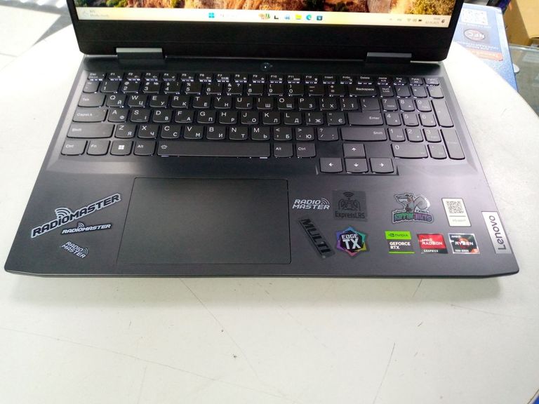 Объявление Lenovo 16/ryzen 5 7535hs ddr5/16gb ddr5/hdd *відсутній/ssd 512 gb/geforce rtx2050 4gb Б/У