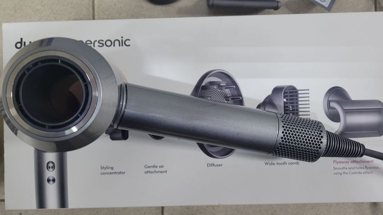 Dyson HD07 Supersonic Nickel/Copper (389922-01) Код:01-200636383. Зображення 6