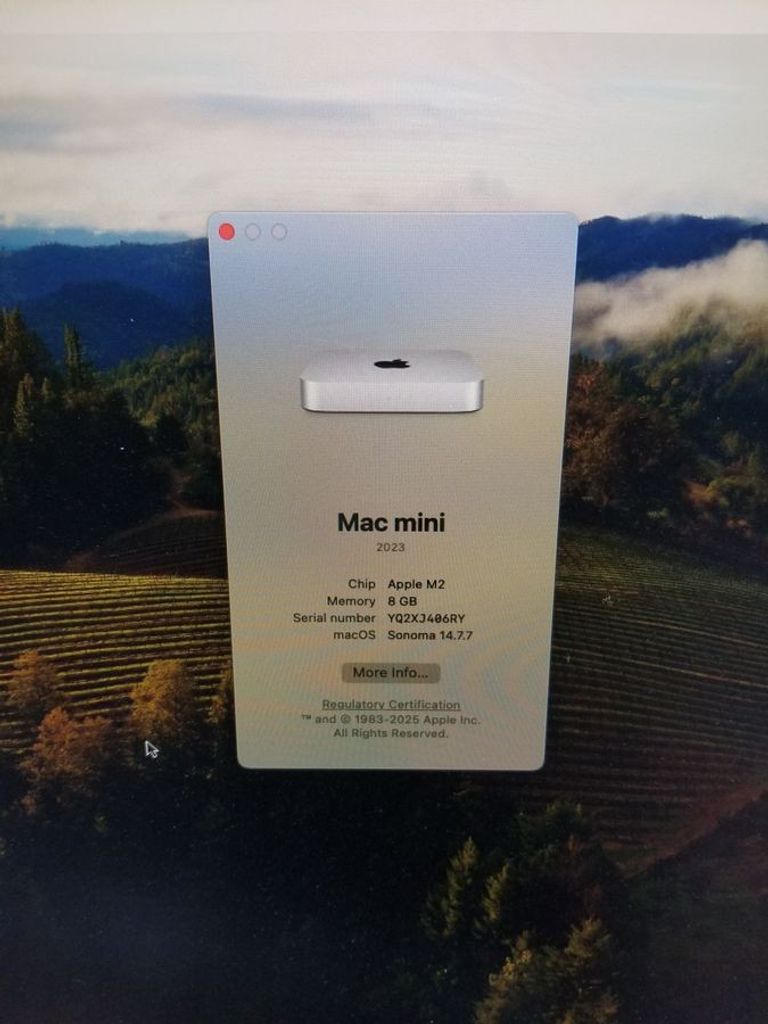 Розпродаж Apple mac mini a2686 mmfj3 m2/8core/ram 8gb/ssd256gb, продавець Техноскарб