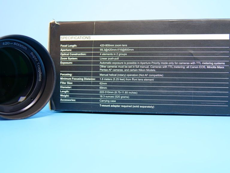 Lightdow 420-800mm f/8.3-16 Код:null. Зображення 5
