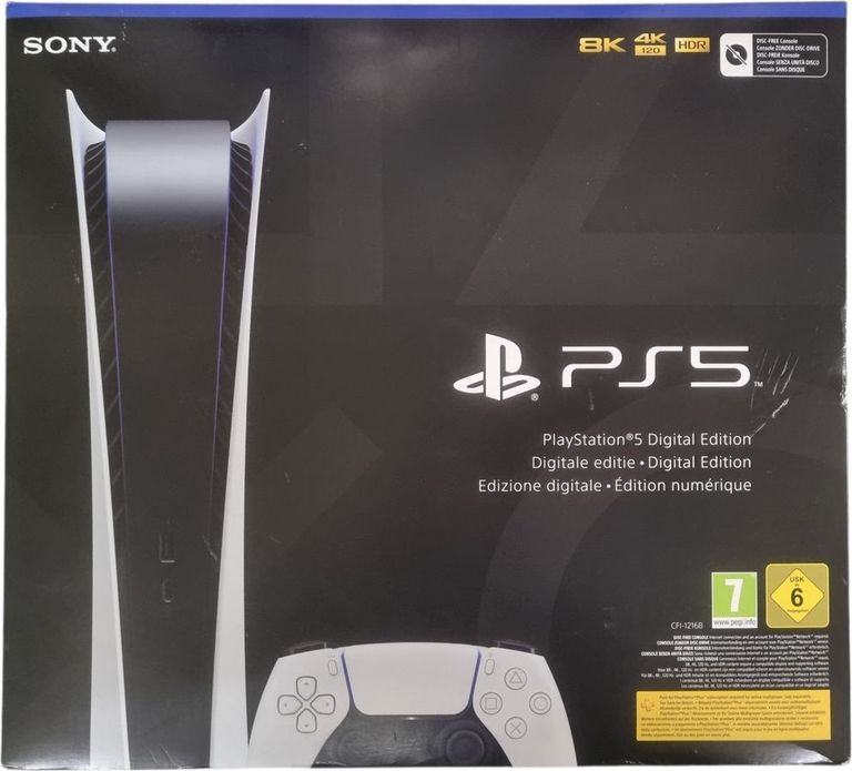 Купити Sony PlayStation 5 Digital Edition 825GB Б/У