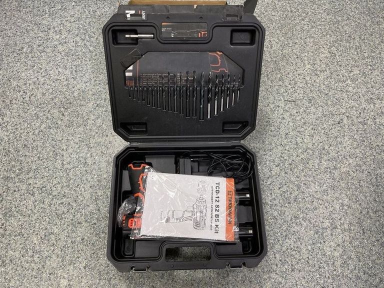 Объявление Tekhmann tcd-12 s2 bs kit 2акб + зп + набір Б/У