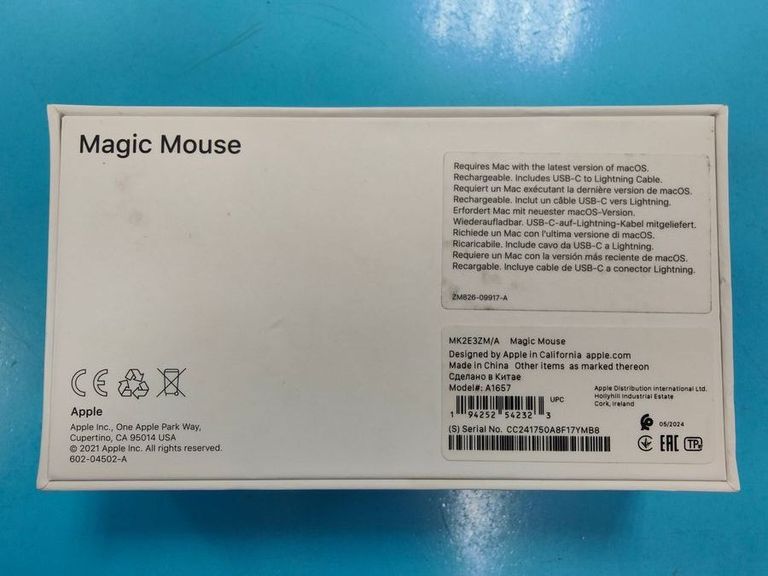 Объявление Apple magic mouse 2 Б/У