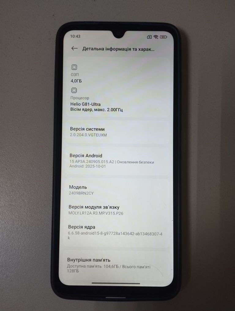 Xiaomi redmi 14c 4/128gb Код:01-200839137. Изображение 5