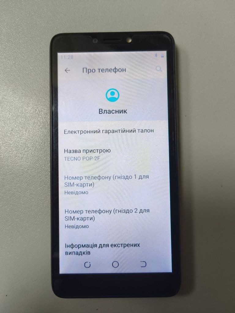 Tecno pop 2f b1g 1/16gb Код:01-200859073. Зображення 5