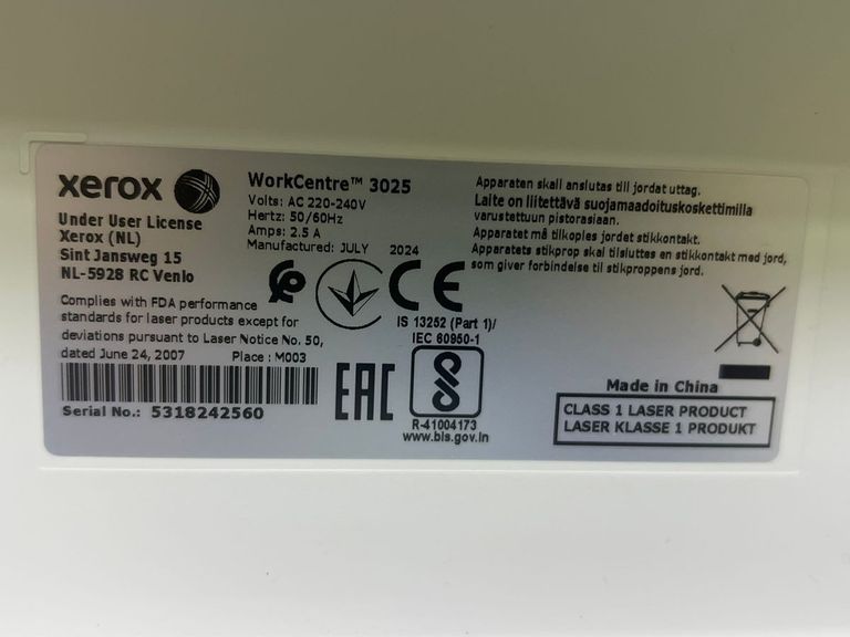 Xerox workcentre 3025 Код:01-200866295. Зображення 9